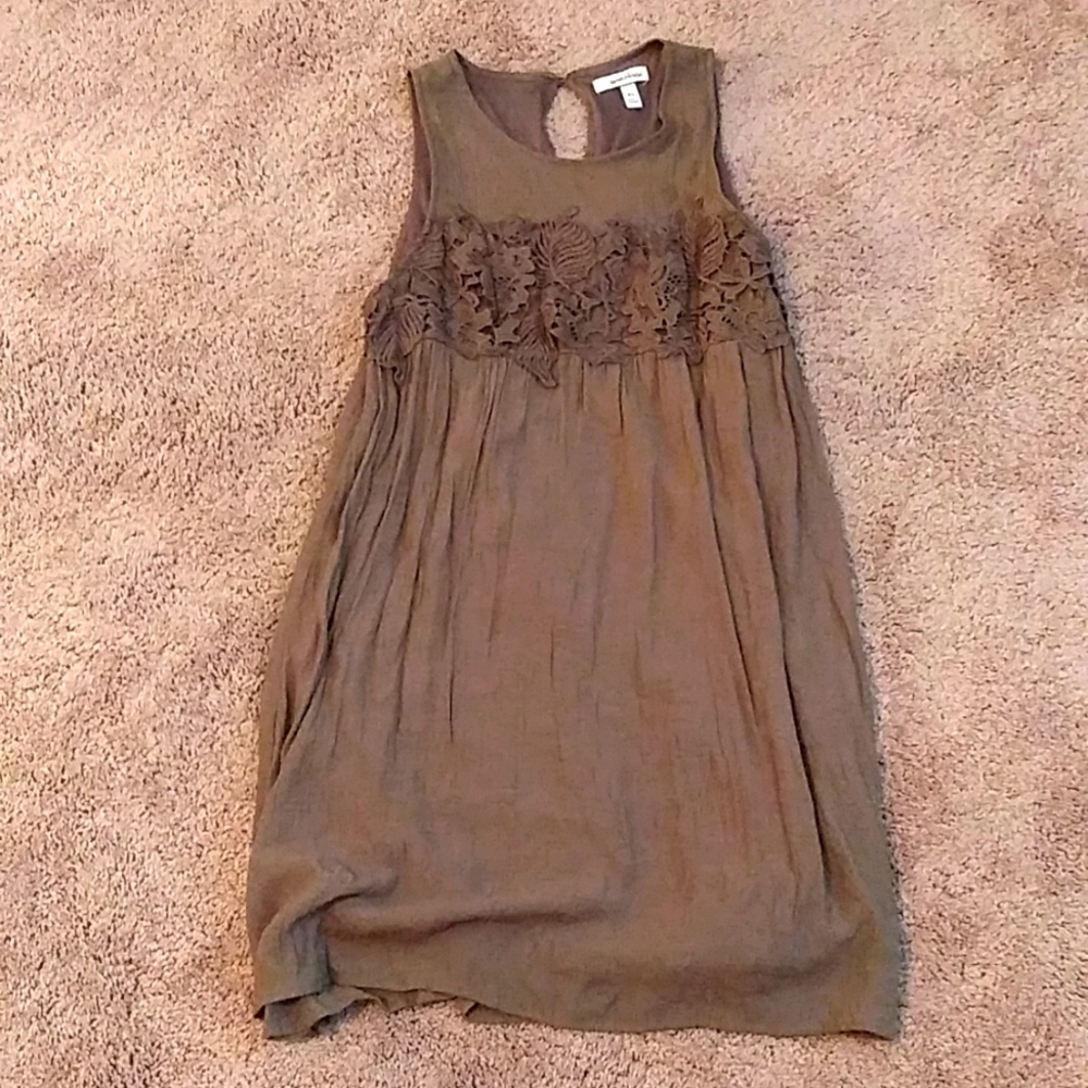 Gorgeous Olive Green Dress